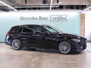 Mercedes-AMG C43 4MATIC ステーションワゴン / パノラミックスライディングルーフ （オブシディアンブラック）